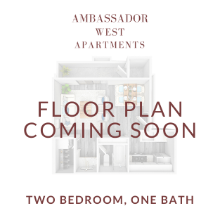 Two Bedroom floor plan